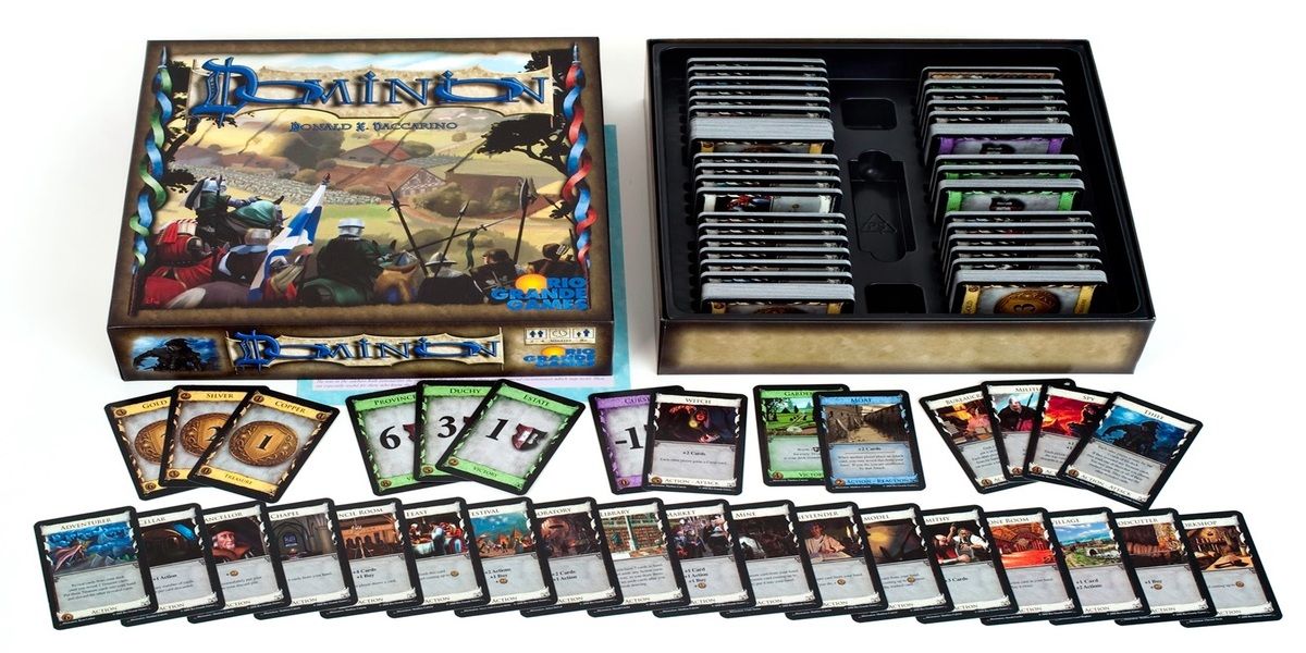 Dominion box and cards 