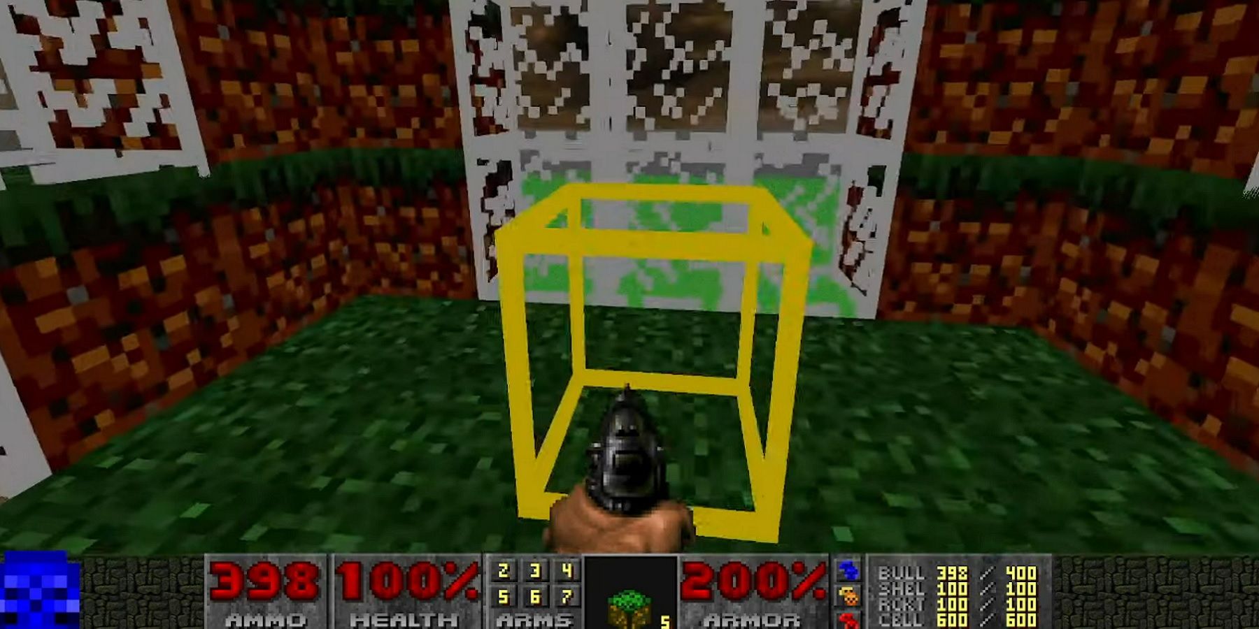 This Doom Mod Basically Turns The Game Into Minecraft