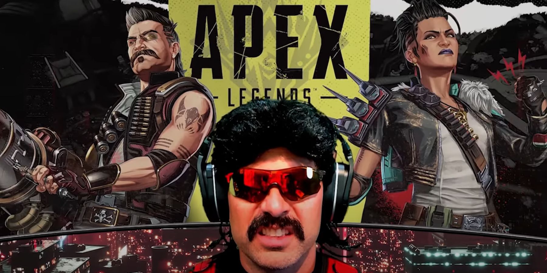 dr disrespect promo for apex legends