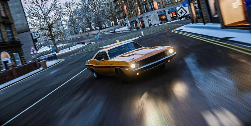 drive san fran car drifting around corner 