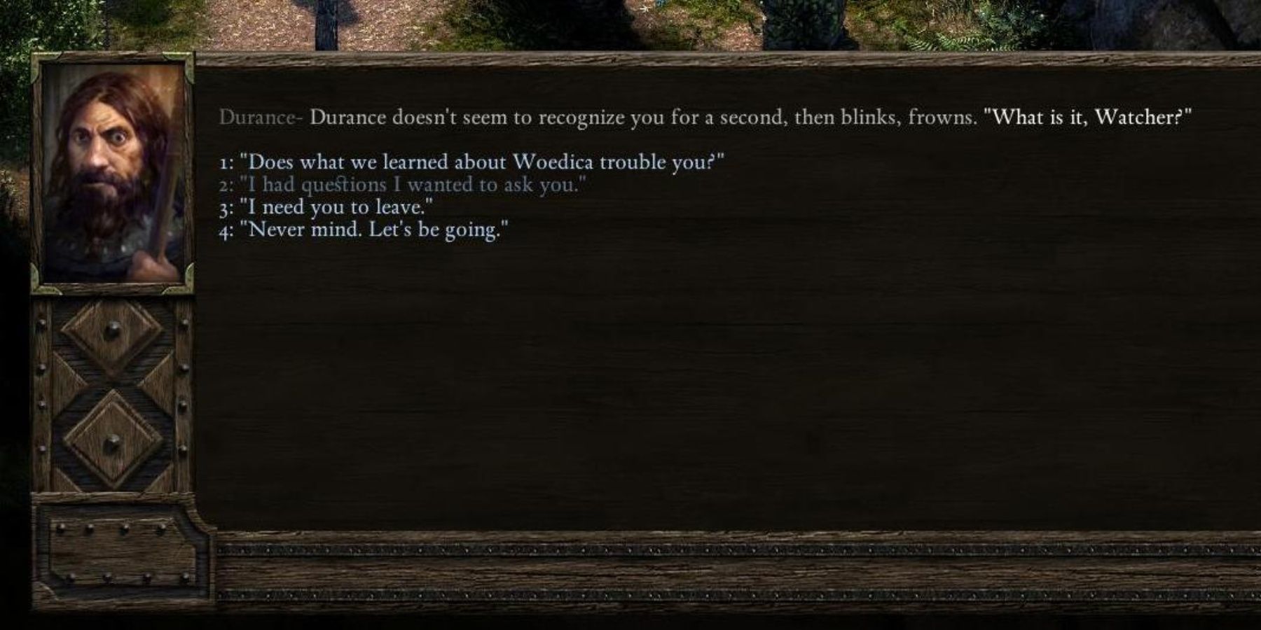 durance in pillars of eternity