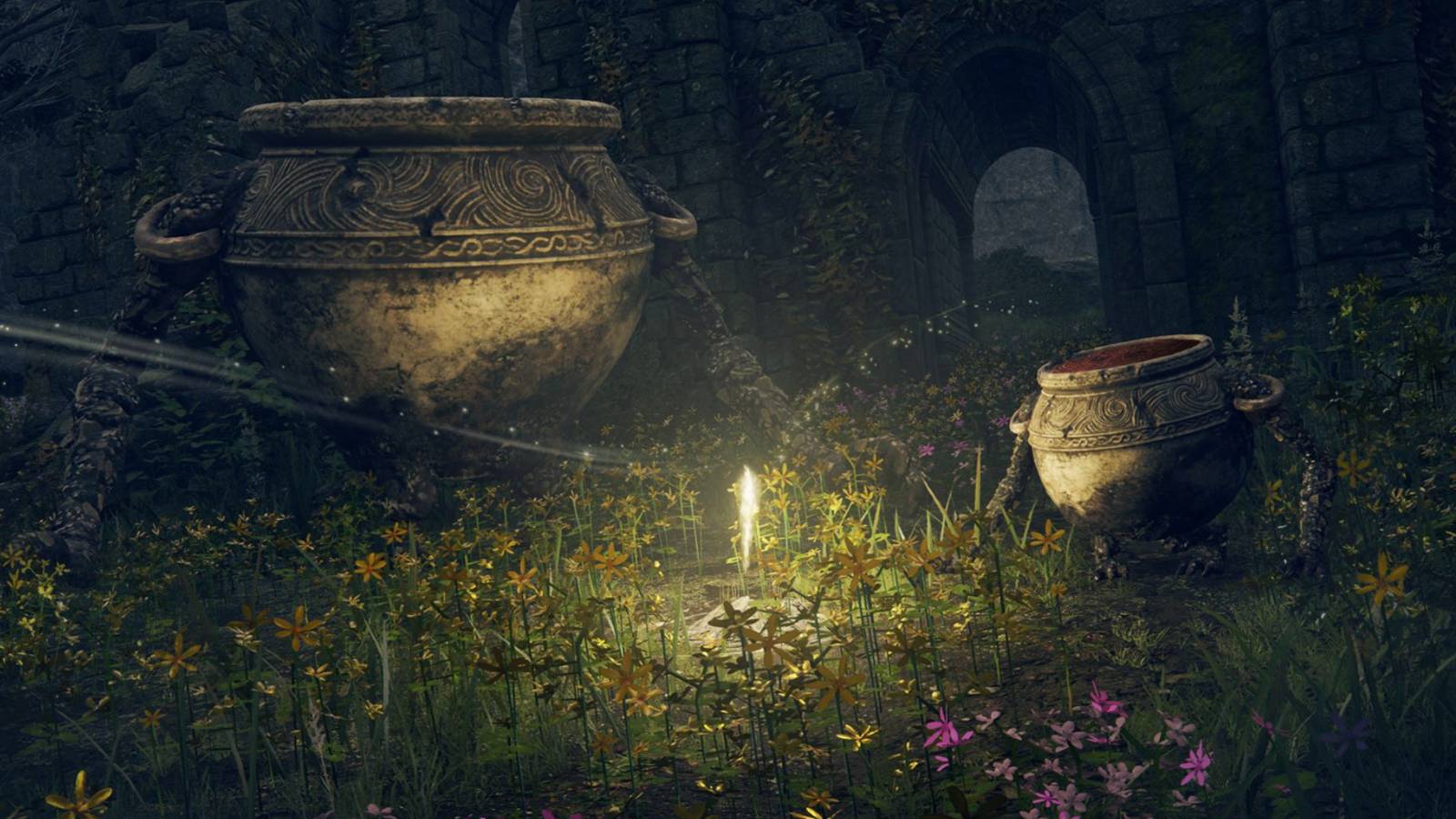 elden ring iron fist alexander warrior jar cuphead rubber hose art