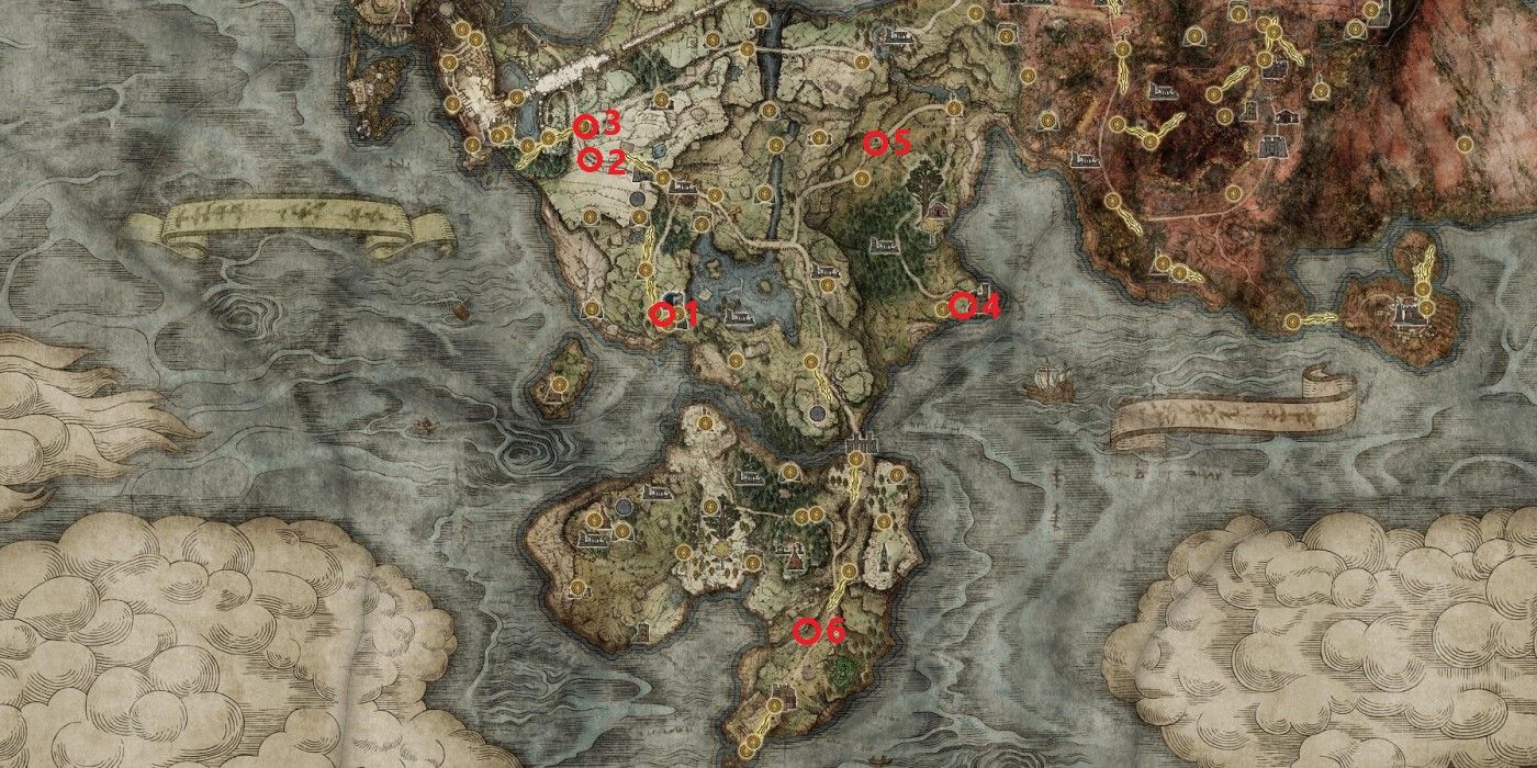 Elden Ring Limgrave Golden Seed Locations