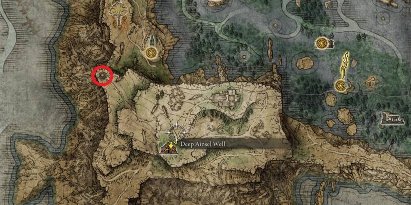 Elden Ring Ringleader Evergaol Location