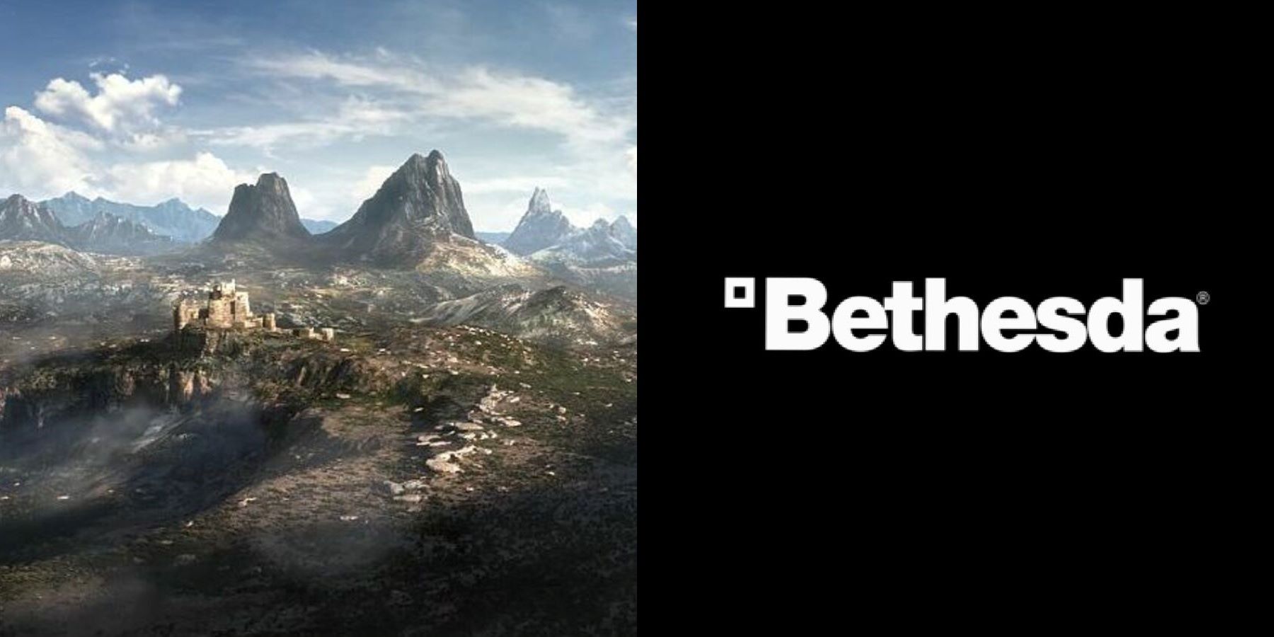 Teaser art of The Elder Scrolls 6 with the Bethesda logo