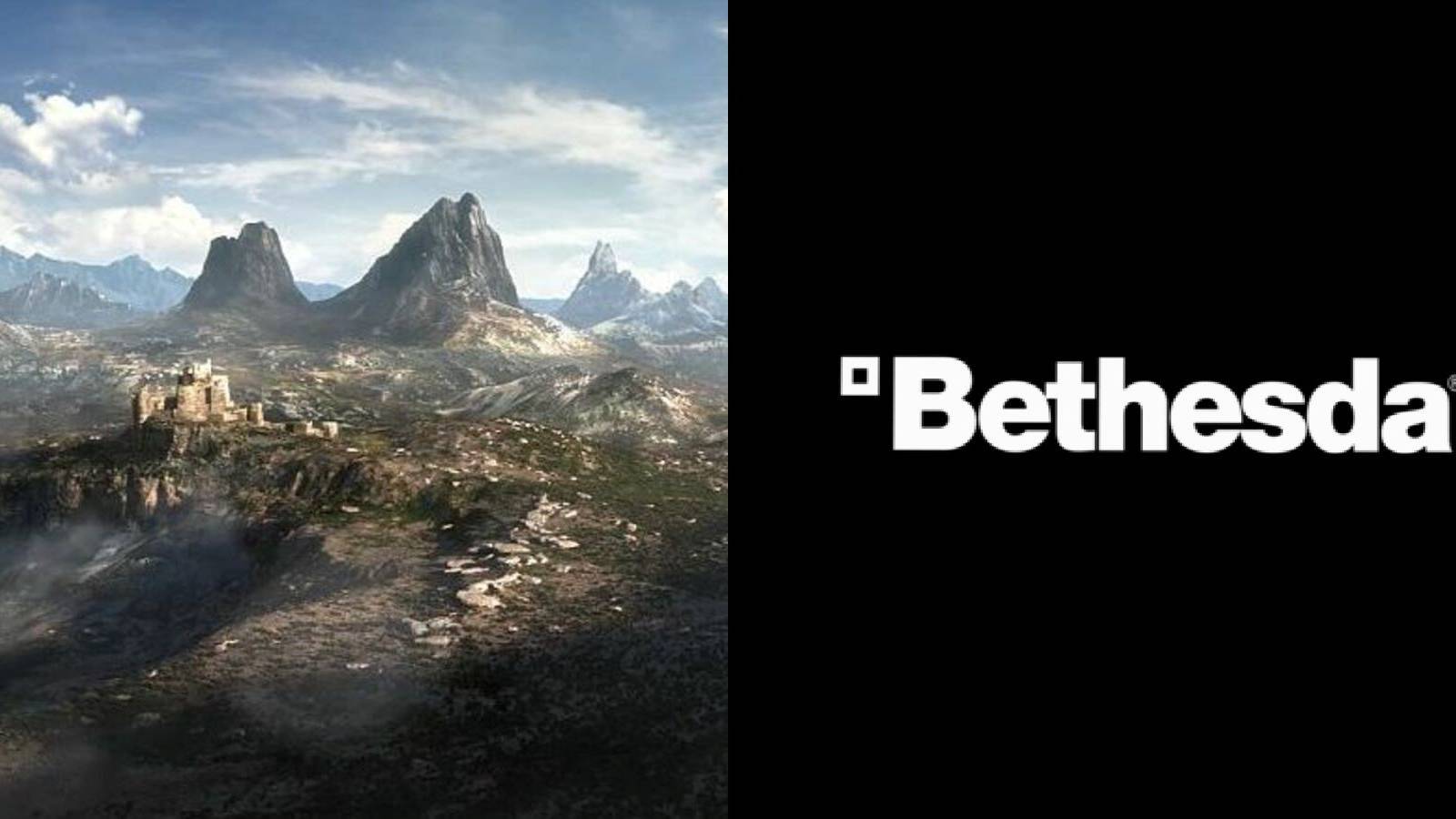 Teaser art of The Elder Scrolls 6 with the Bethesda logo