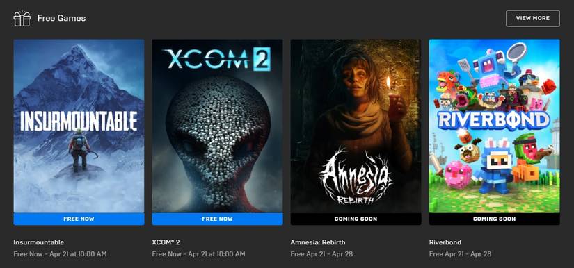 epic games store free games april 2022 amnesia