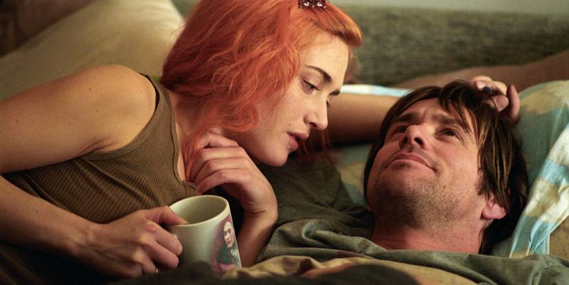 Kate Winslet and Jim Carrey in Eternal Sunshine Of The Spotless Mind