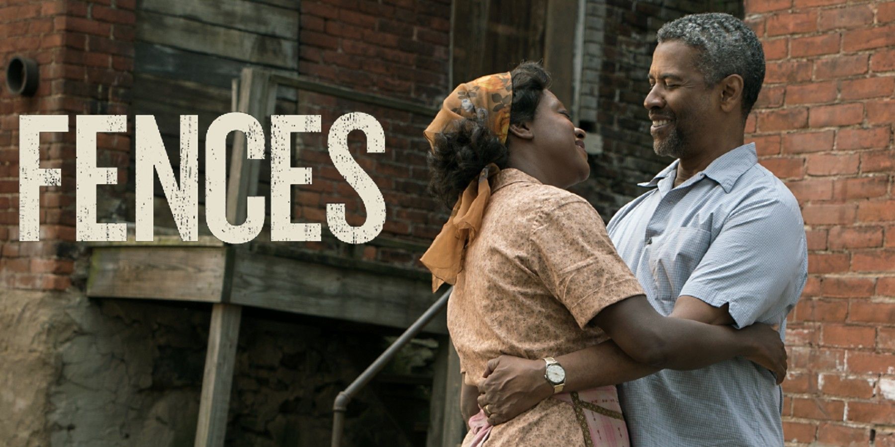 Viola Davis and Denzel Washington in Fences