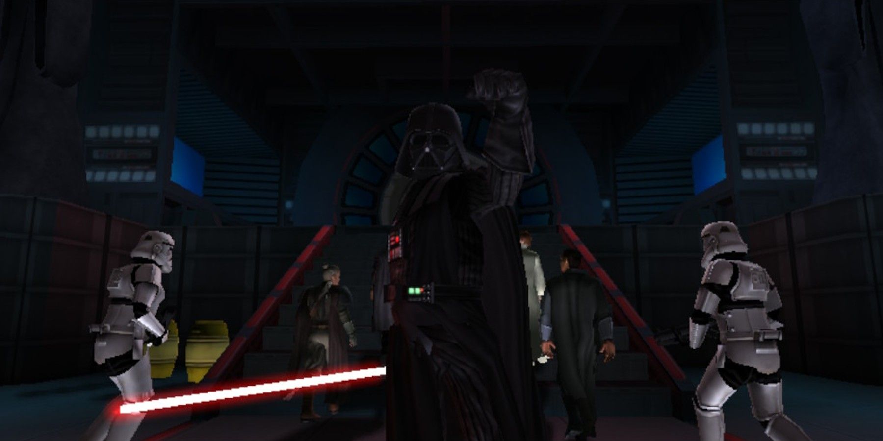 fighting darth vader force unleashed