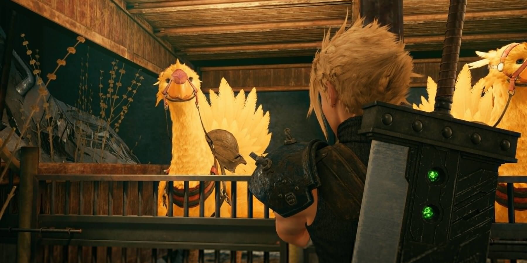 final fantasy 7 remake chocobo cloud strife