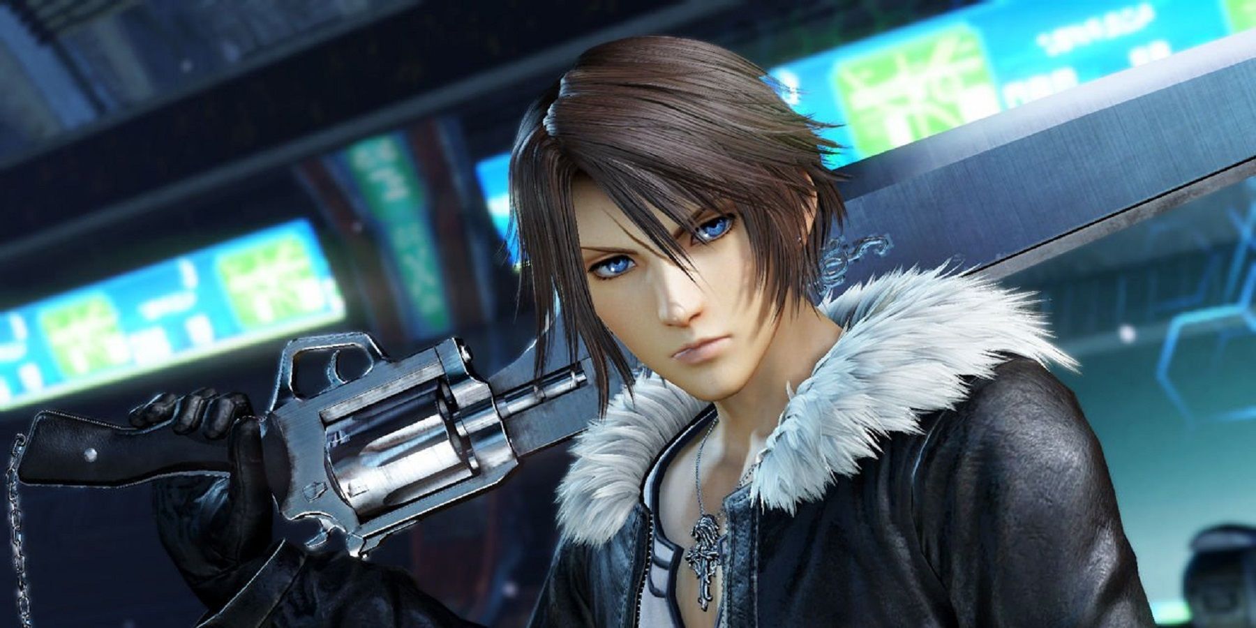 final fantasy 8 remastered squall face feature