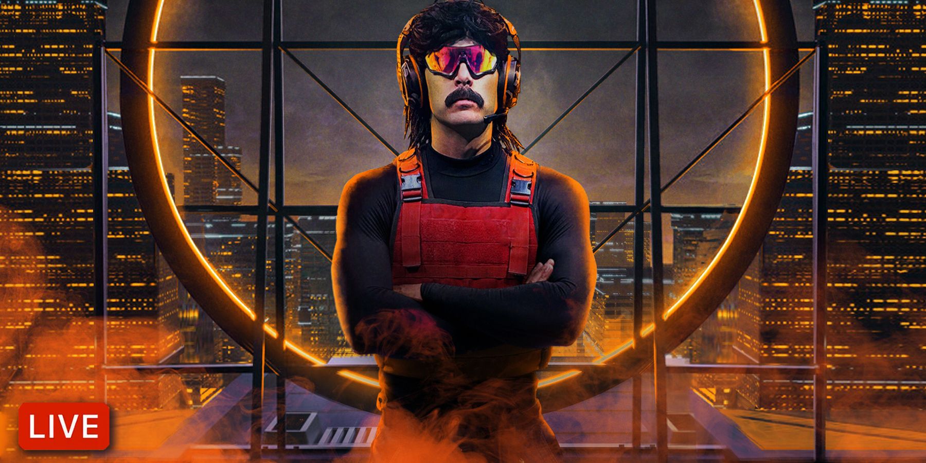 dr disrespect rooftop