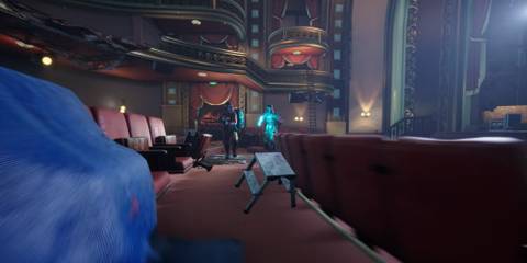 ghost hunters finding a ghost in a stool in midnight ghost hunt