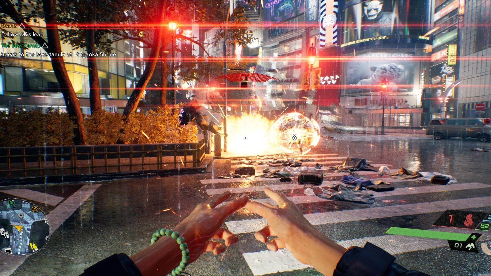 ghostwire tokyo fire powers