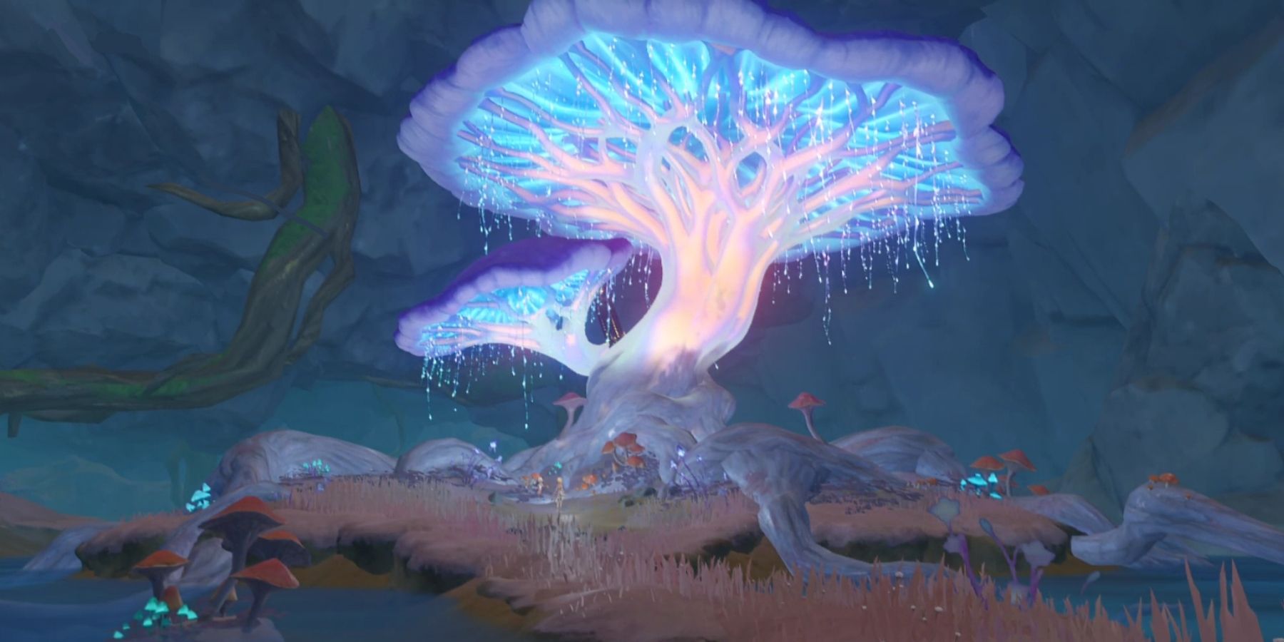 gigantic mushroom in Genshin impact