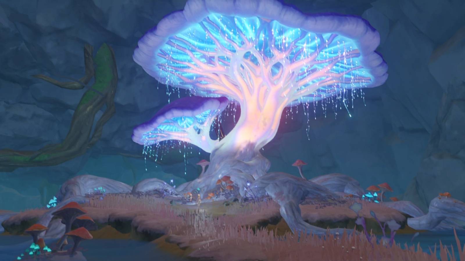 gigantic mushroom in Genshin impact