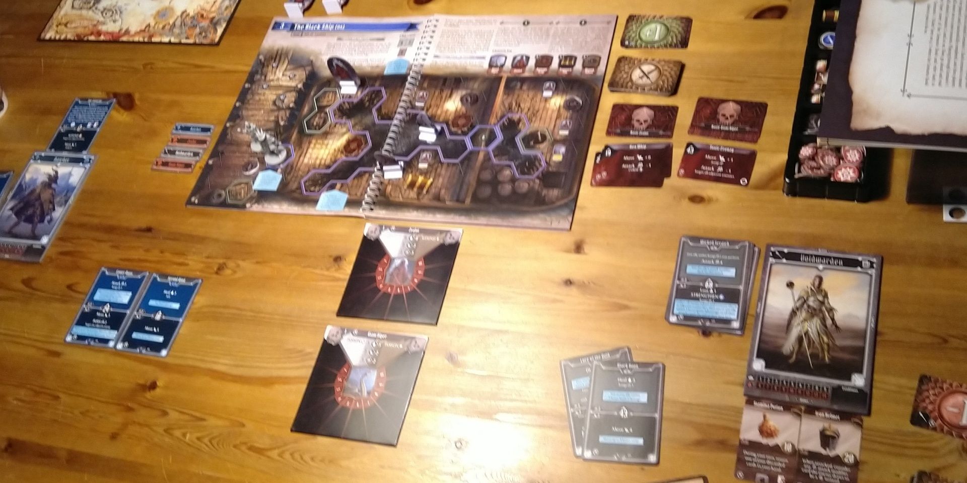 gloomhaven rules out on display 