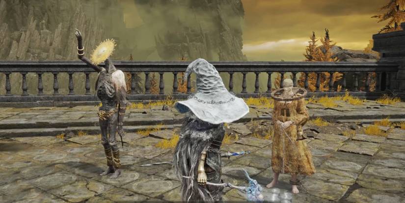 goldmask and Corhyn in elden ring