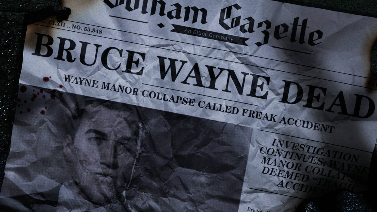 bruce wayne dead gotham gazette