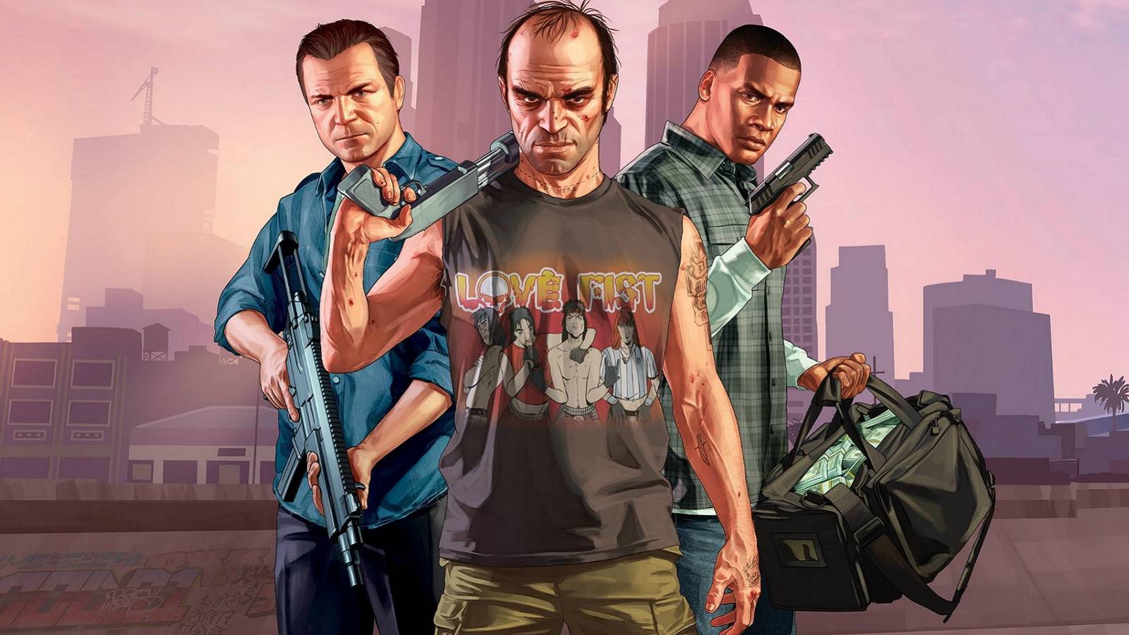 grand theft auto 5 protagonists