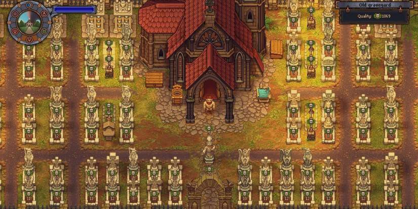 graveyard keeper church graveyard video game
