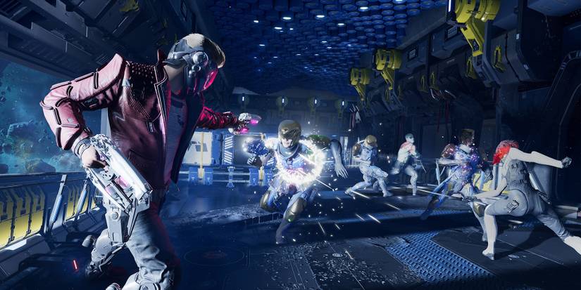 Team combat in Guardians of the Galaxy