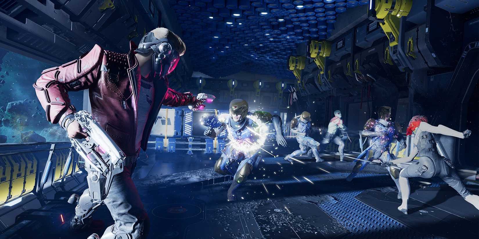 Team combat in Guardians of the Galaxy