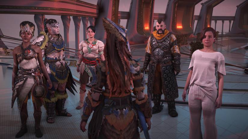 horizon forbidden west companions