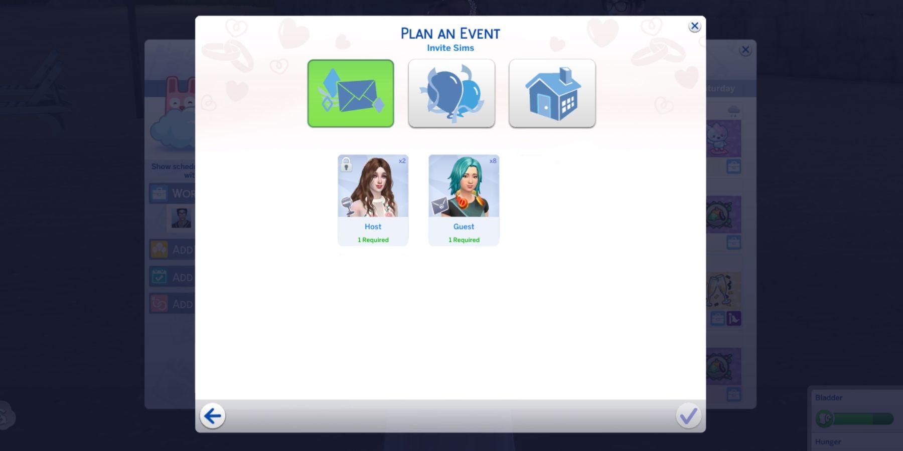 how to invite sims to a family Gathering in the sims 4