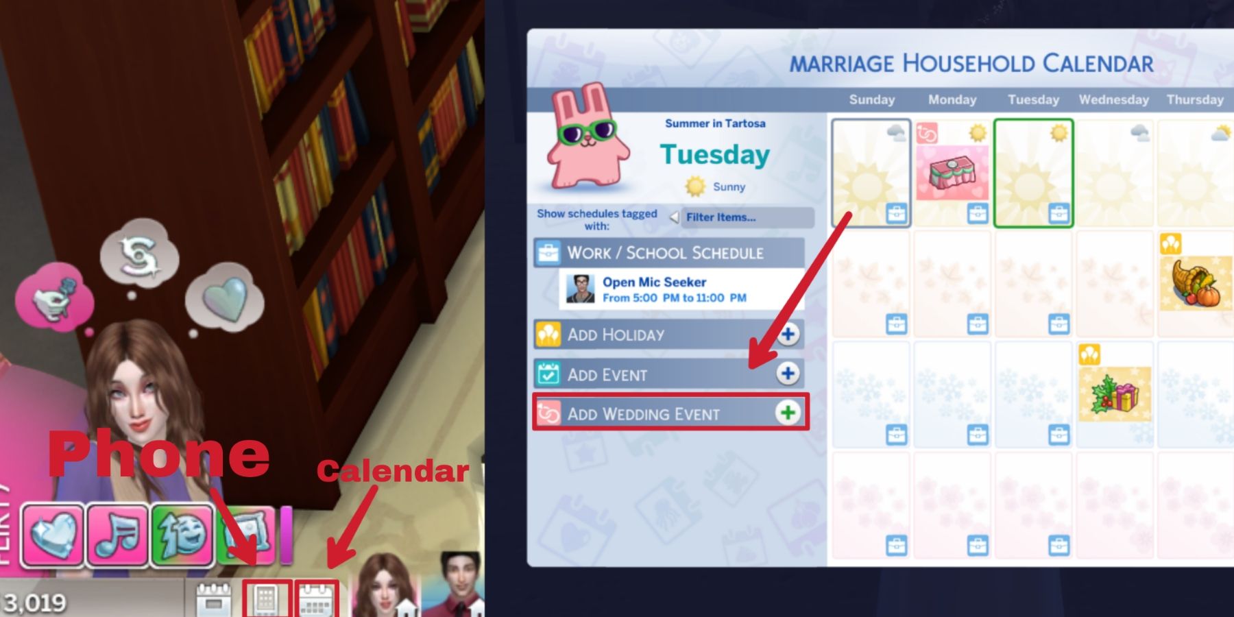 how to plan engagement dinner in the sims 4