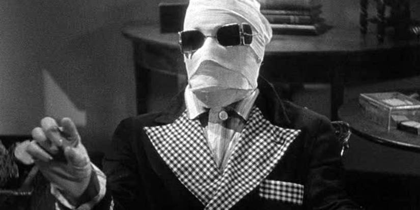 Claude Rains as the Invisible Man