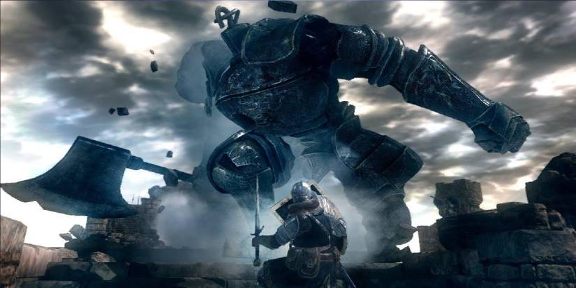 The Iron Golem in Dark Souls
