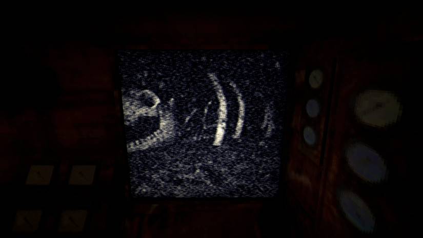 iron lung camera skeleton indie horror game
