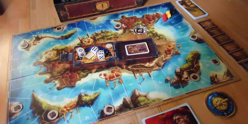 jamaica game showing vibrant board map 