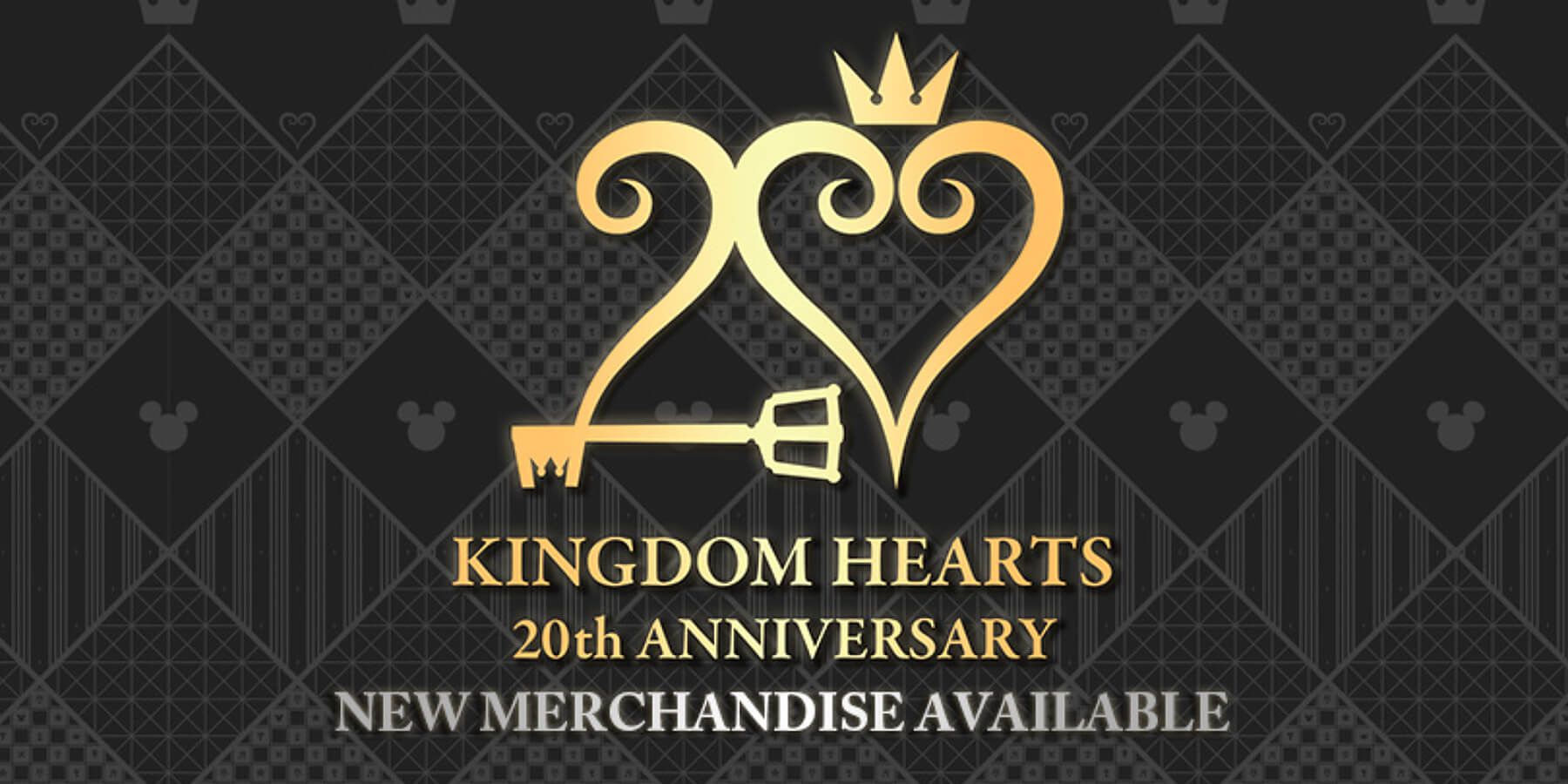 kingdom hearts 20th anniversary merchandise