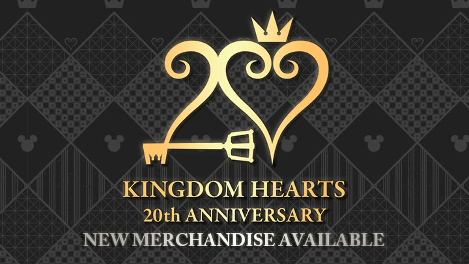 kingdom hearts 20th anniversary merchandise