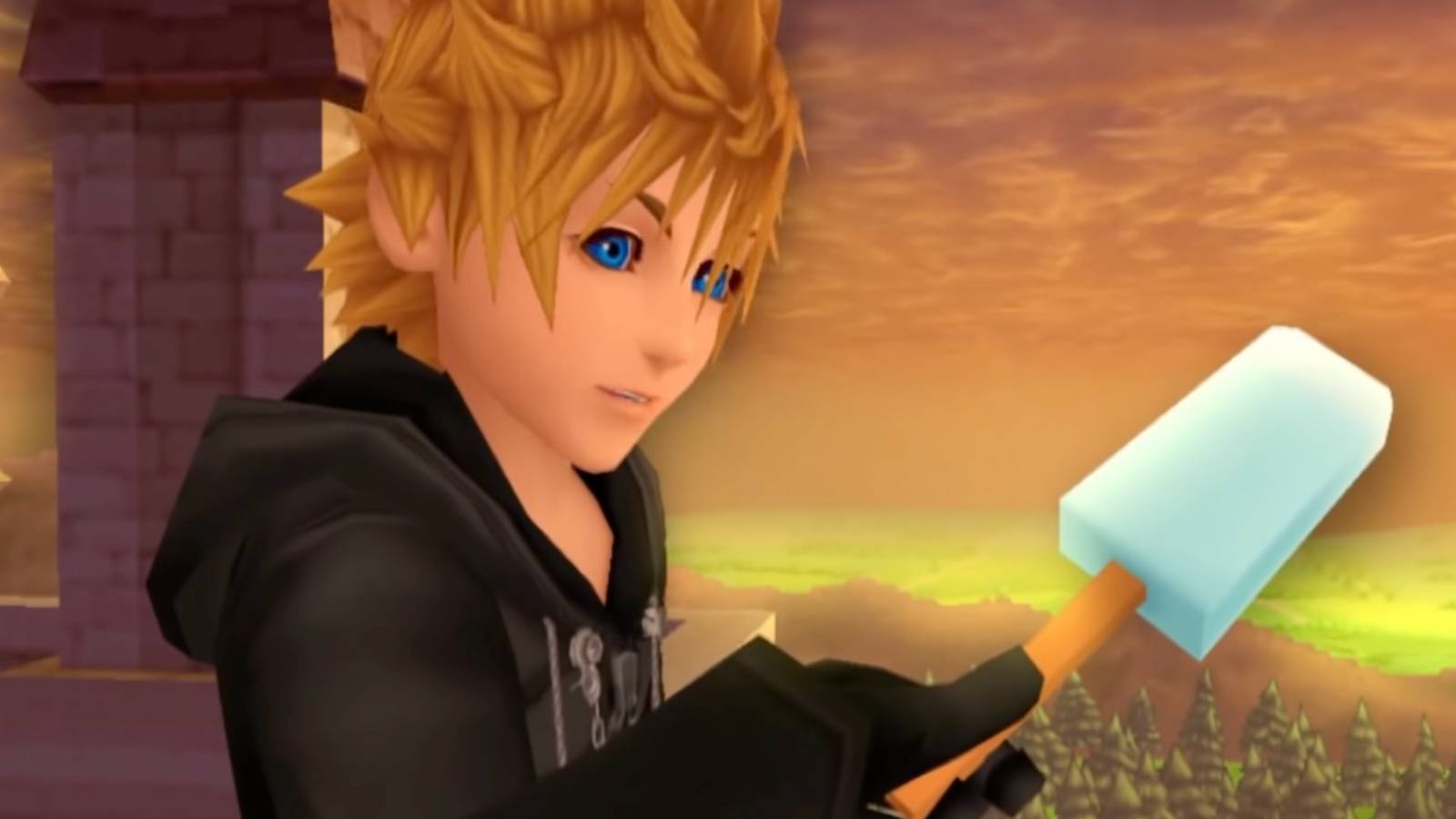 Roxas in Kingdom Hearts 358/2 Days