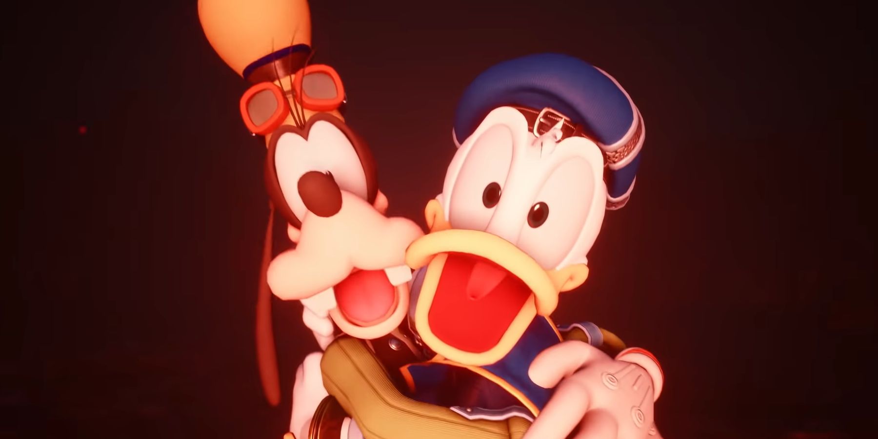 goofy and donald scared of hades
