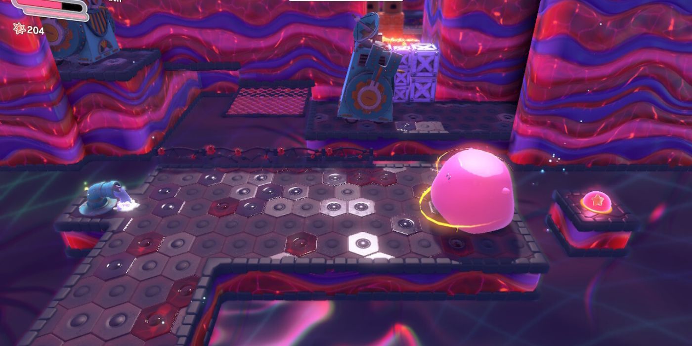 kirby and the forgotten land treasure road water balloon mouth area 2