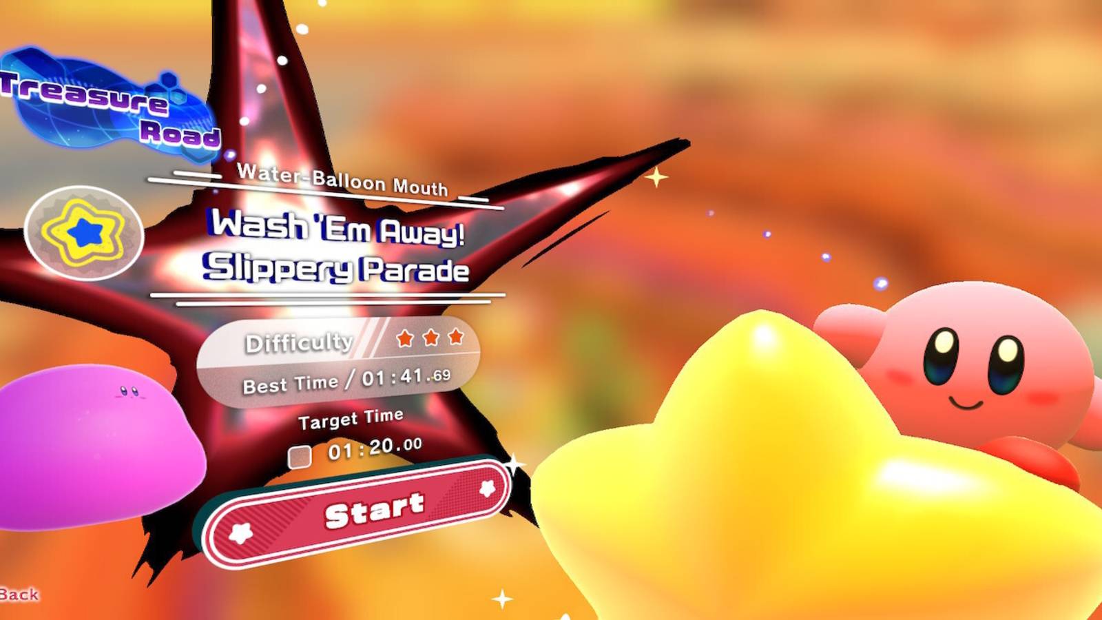 kirby and the forgotten land treasure road