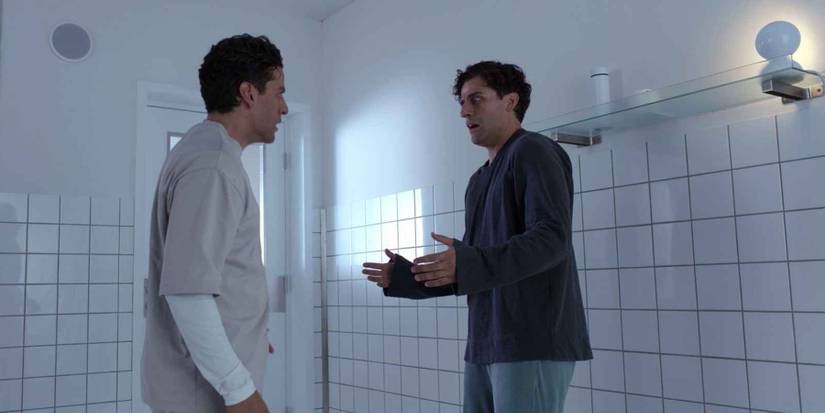 Marc and Steven in the asylum