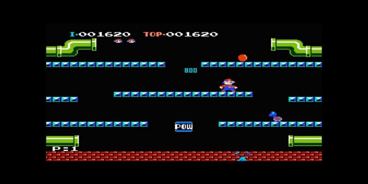 Mario Bros. arcade gameplay