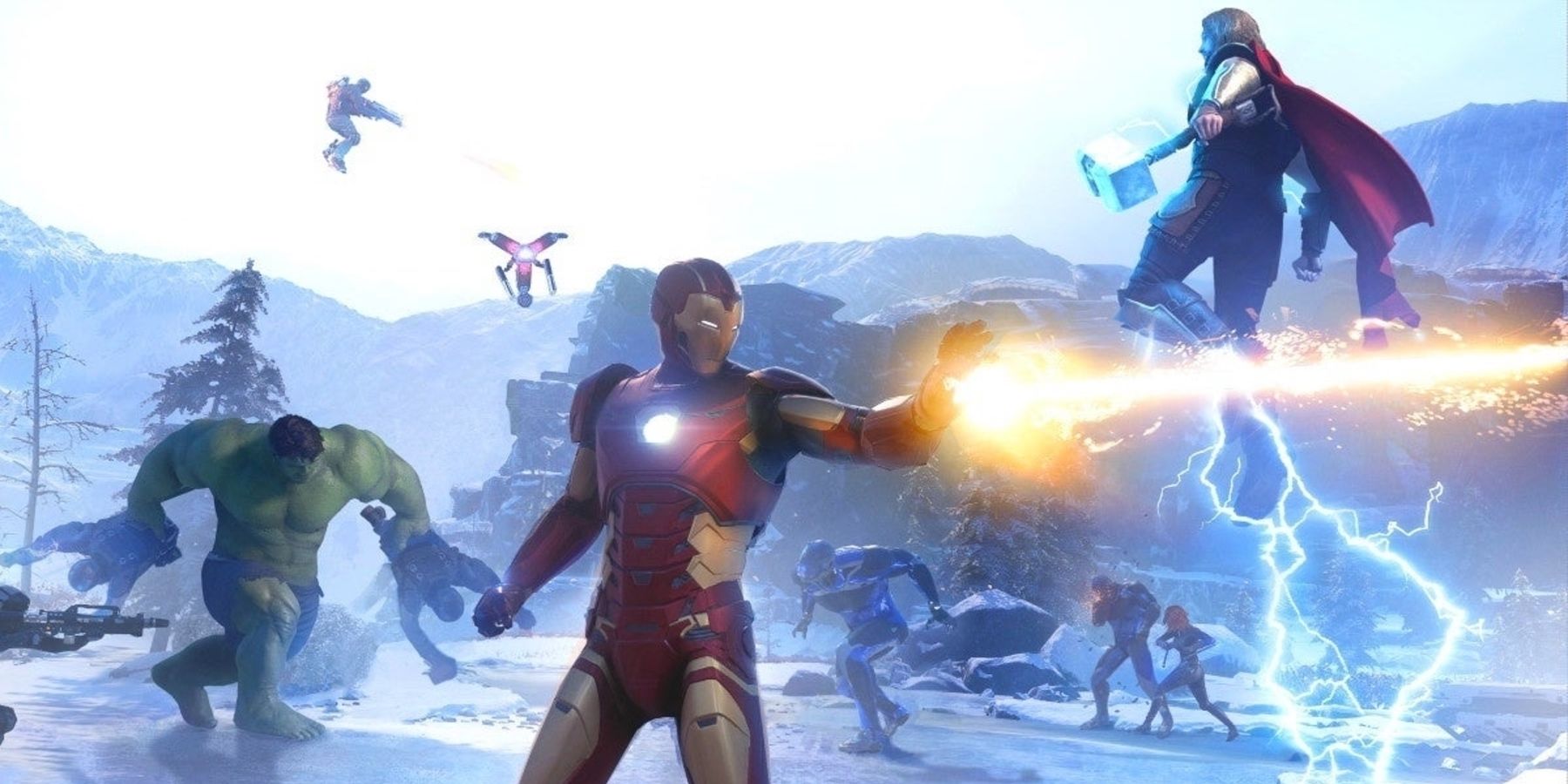 marvel's avengers team screenshot