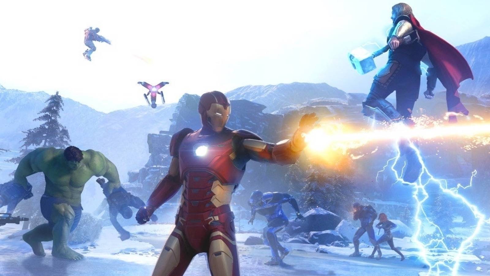 marvel's avengers team screenshot