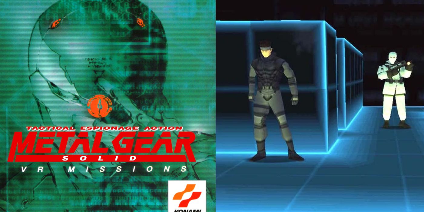 Metal Gear Solid PS1 VR Missions Levels