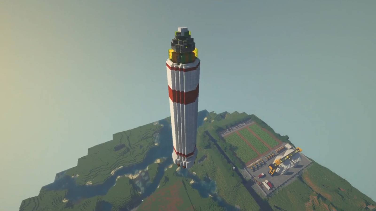 minecraft rocket