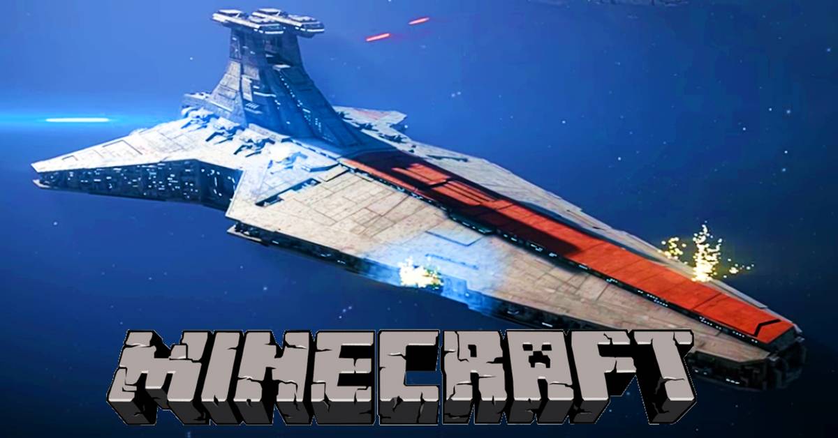 Star Wars Imperial Destroyer Minecraft Project