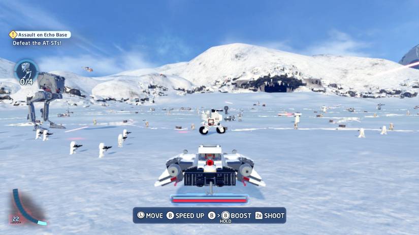 minikit 3 assault on echo base lego star wars skywalker saga