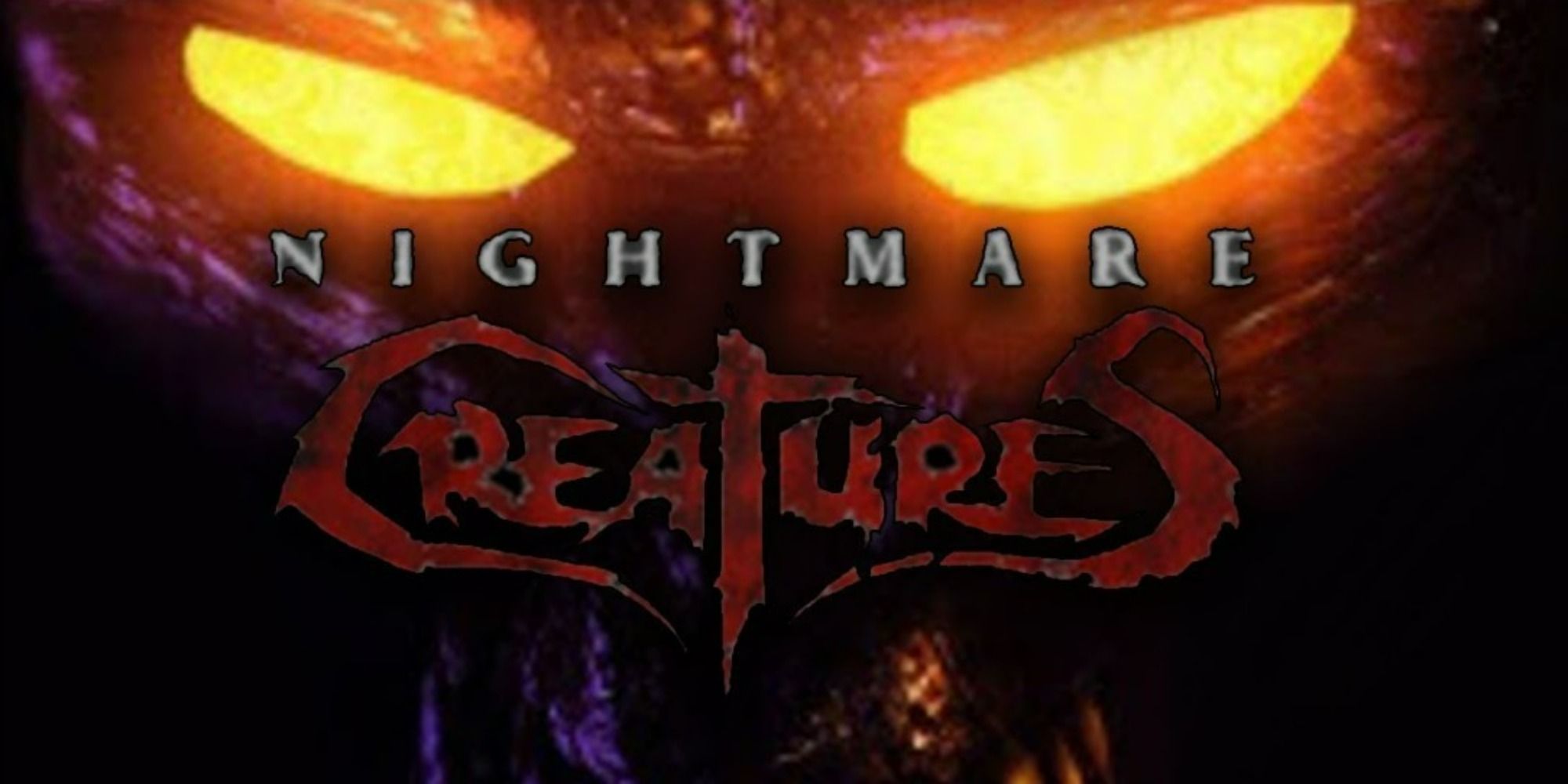 nightmare creatures main logo with demon